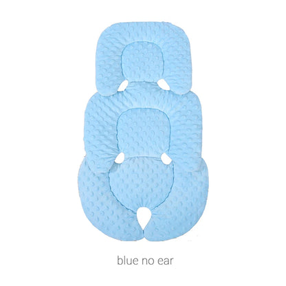 Four Seasons Baby Stroller Cushion Infant Car Seat Insert Stroller Pad Universal Thermal Mattress Mesh Breathable Reversible