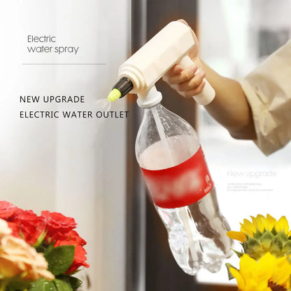 High Pressure Electric Plant Spray Bottle Watering Fogger USB Sprayer Home Watering Machine Electric Watering Irrigation Sprayer