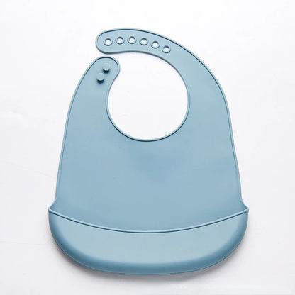 Silicone Baby Bib Waterproof Saliva Dripping Banana Bibs Newborn Feeding Soft Edible Aprons Baby Adjustable Burp Scarf