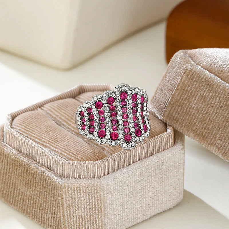 Vintage Palace Style Elegant Party and Banquet Women's Ring for Valentine's Day, Anniversaries, Daily and Formal Occasions