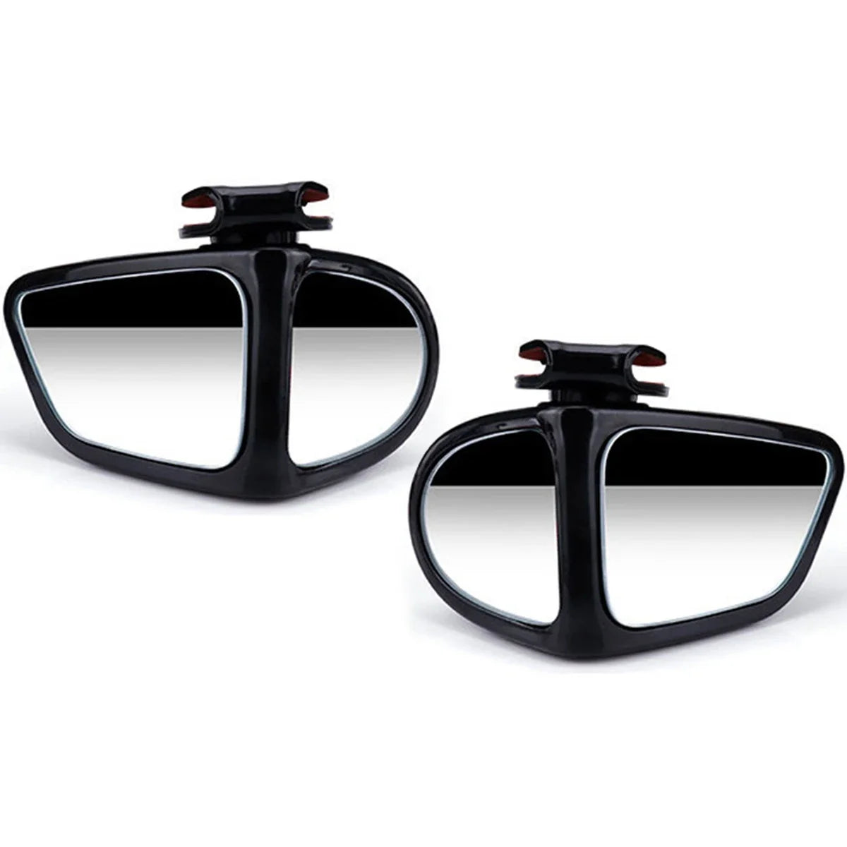 2Pcs, Car Rearview Mirrors, 360° Blind Spot Mirror, Adjustable Rotatable Convex Wide-angle Clear Rearview Safety Mirror Accessories