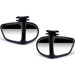 2Pcs, Car Rearview Mirrors, 360° Blind Spot Mirror, Adjustable Rotatable Convex Wide-angle Clear Rearview Safety Mirror Accessories