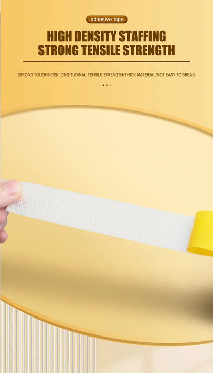 Super Thin Strong Fixation Double Sided Adhesive Tape Heavy Duty Translucent Mesh Waterproof Traceless Powerful Grid Carpet Tape