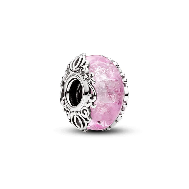 Hot New Color Murano Glass Series Charm Beads Fit Original European Silver Bracelet Necklace DIY Women Fashion Jewelry Gift 2026