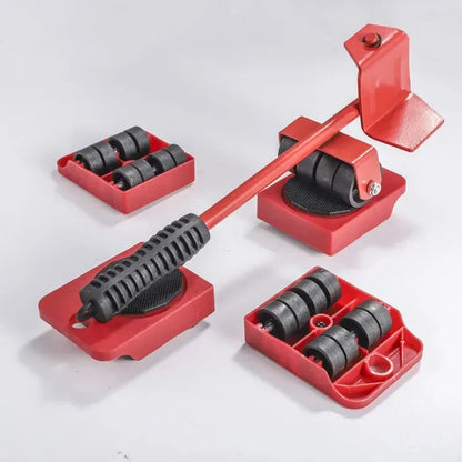 Multipurpose Furniture Mover Set, Heavy Duty Rollers Dolly For Effortless Moving & Lifting, 360 degree Rotation Rollers