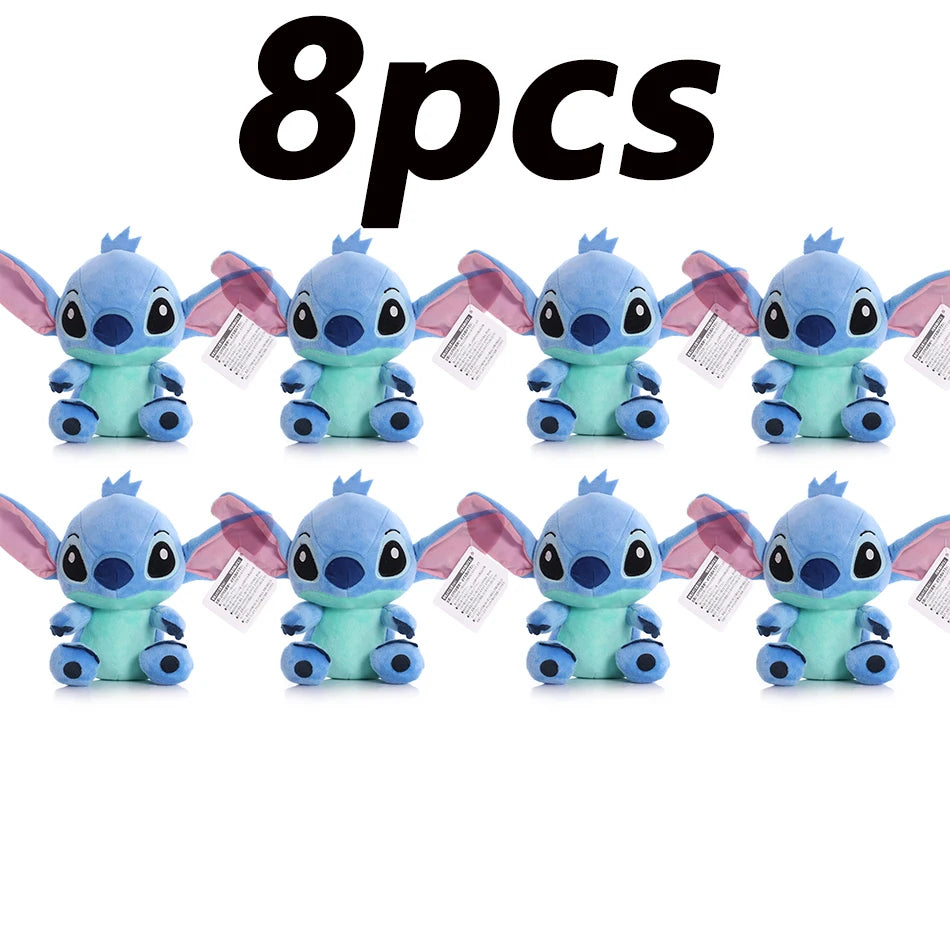 20cm Stitch Stuffed Plush Models Cartoon Stuffed Plush Dolls Anime Plush Baby Toys Kawaii Kids Birthday Gift