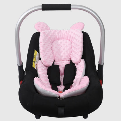 Four Seasons Baby Stroller Cushion Infant Car Seat Insert Stroller Pad Universal Thermal Mattress Mesh Breathable Reversible