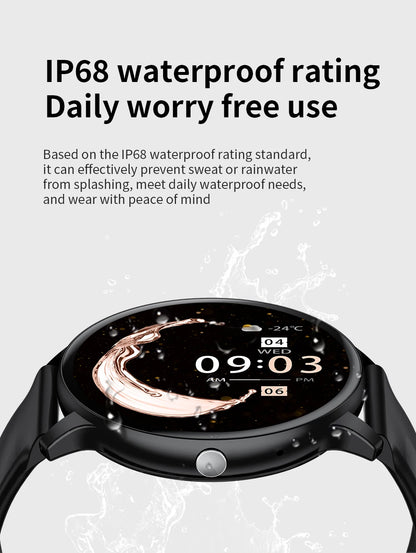 Bluetooth Call Smart Watch Women Custom Dial Watches Men Sports Fitness Tracker Heart Rate Smartwatch For Android iOS
