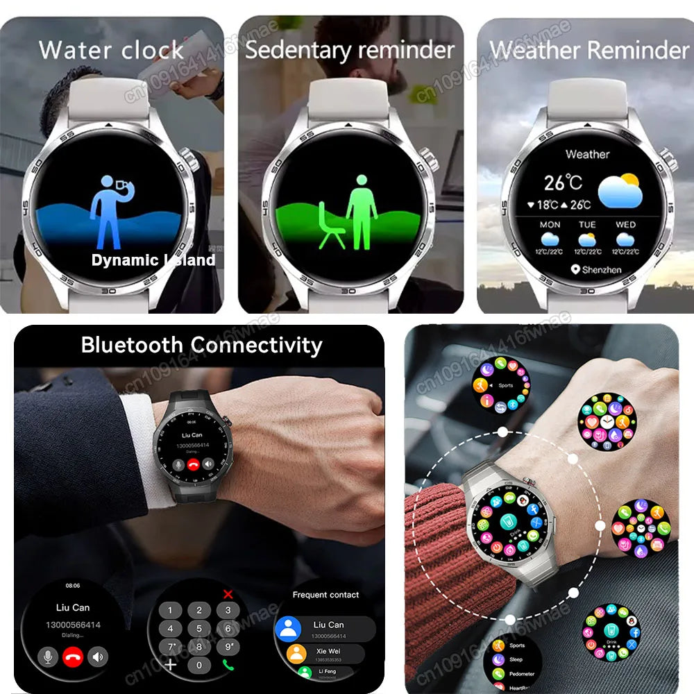 2026 Watch 5 Pro GPS Track Smart Watch Men 360*360 AMOLED Screen NFC Bluetooth Call Waterproof Health Monitor Man Smartwatch Hw1