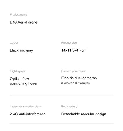Lenovo D16 GPS Drone 8K Aerial HD Professional Dual-camera Helicopter Optical Flow Positioning Avoidance Brushless Power Drone