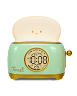 Kid Alarm Clock LED Night Light Digital Clock Children's Sleep Trainer For Home Bedroom Bedside Cute Temperature Display Reloj