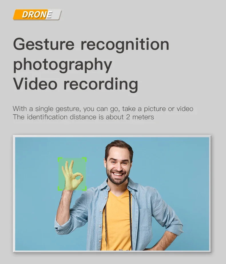 Drone, 4K Professional Camera 8K GPS HD Aerial Photography Dual-Camera Omnidirectional Obstacle Avoidance Drone, Camera Drone