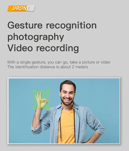 Drone, 4K Professional Camera 8K GPS HD Aerial Photography Dual-Camera Omnidirectional Obstacle Avoidance Drone, Camera Drone