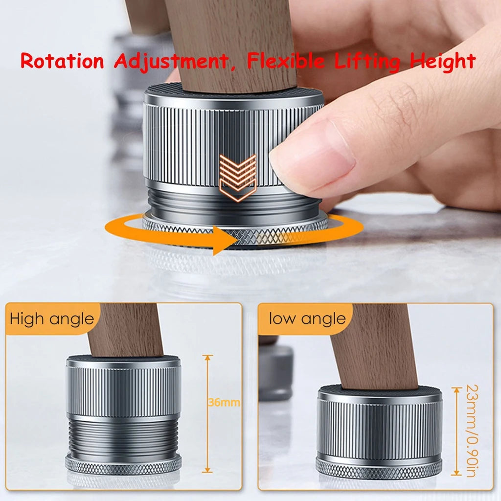 2/4Pcs, Metal Furniture Leg Booster Pad, Bed Riser, Height Adjustable Sofa Feet, Washing Machine Leg Cusion