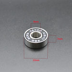 8Pcs 608 2RS Bearing ILQ-11 8x22x7 Green Longboard Speed Inline Skate Wheel Bearings Skate Scooter Smooth Skate Scooter Bearings