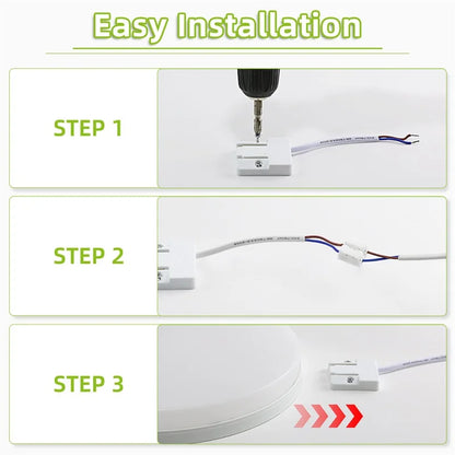 Motion Sensor PIR LED Ceiling Lamp 110V 220V Corridor Bedroom Toilet Light Human Body Induction