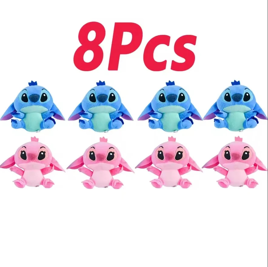 12cm 18cm 25cm Modelos de Peluches de Stitch Muñecos de Peluche de Dibujos Animados Juguetes de Peluche de Anime para Bebés Lindos Regalos de Cumpleaños para Niños