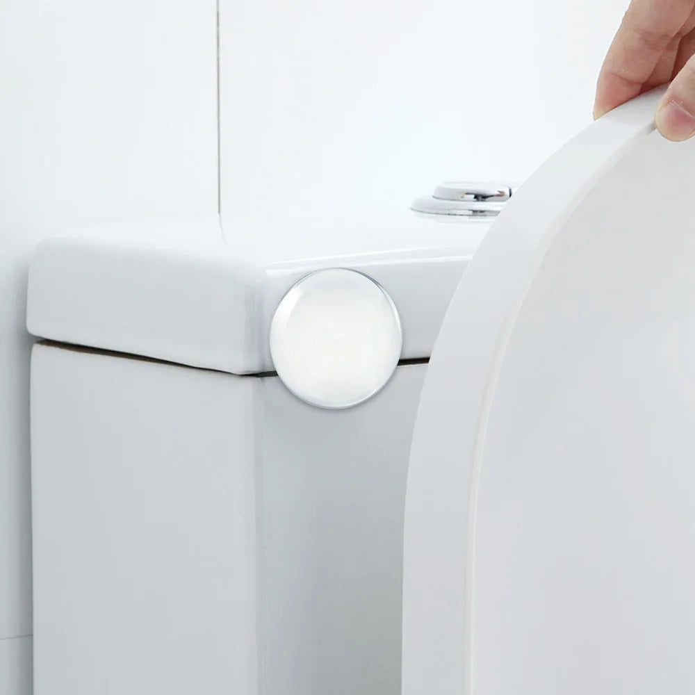 Round Transparent Soft Silicone, Door Stopper, Muffler, Wall Protector, Self-adhesive Door Handles Bumper