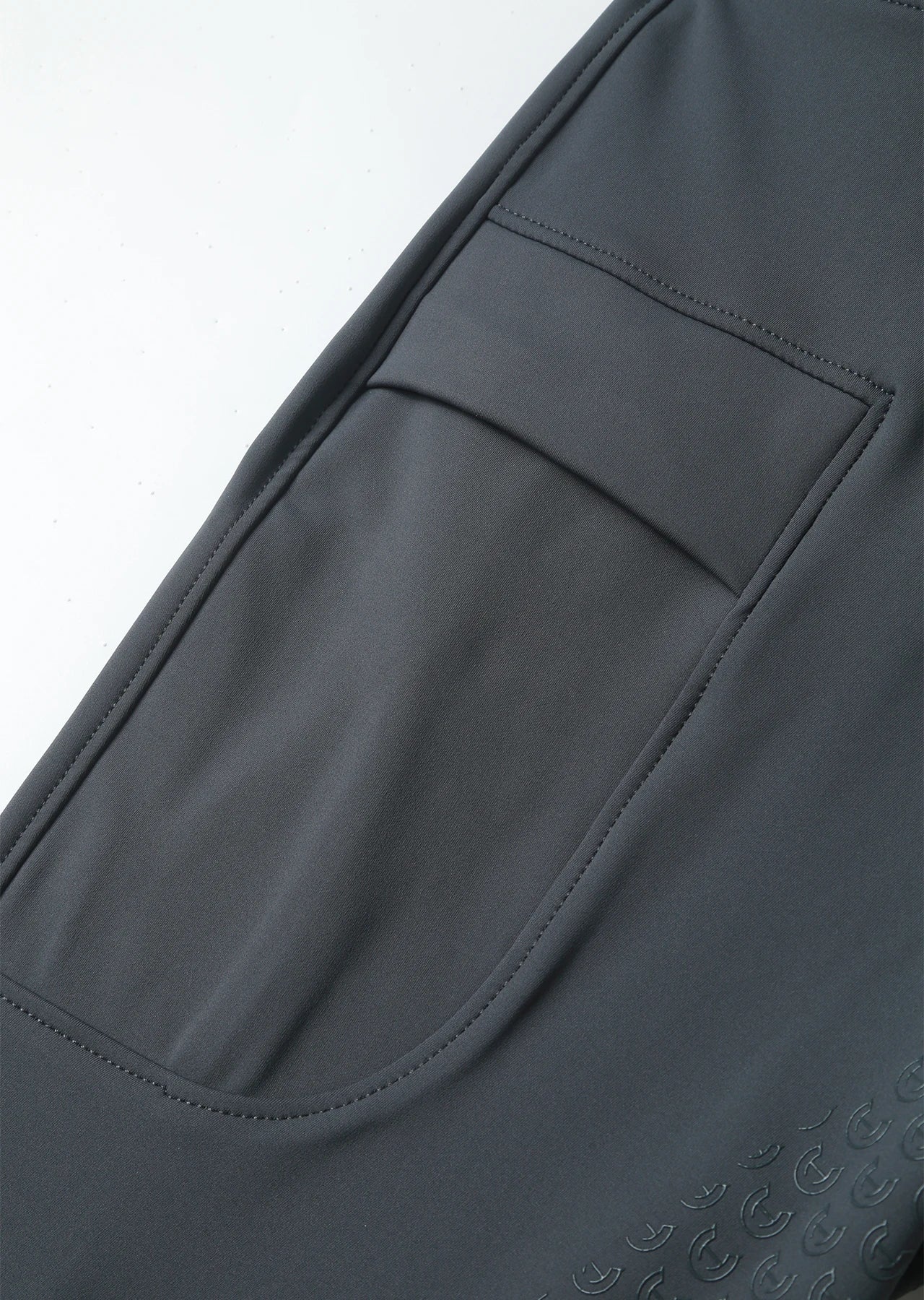 Professional Men's Equestrian Pants Full Silicone Anti-Slip Horse Riding Sports Pants Elastic Quick-Dry Horseback Riding Pants M