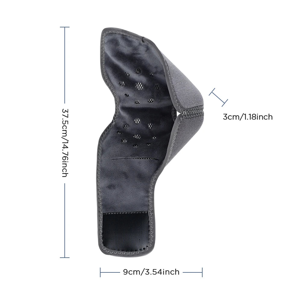 Electric Foot Massager Vibration Relaxation Ankle Massager Warm Hot Compress Ankle Brace Joint Sprain Support Ankle Protection