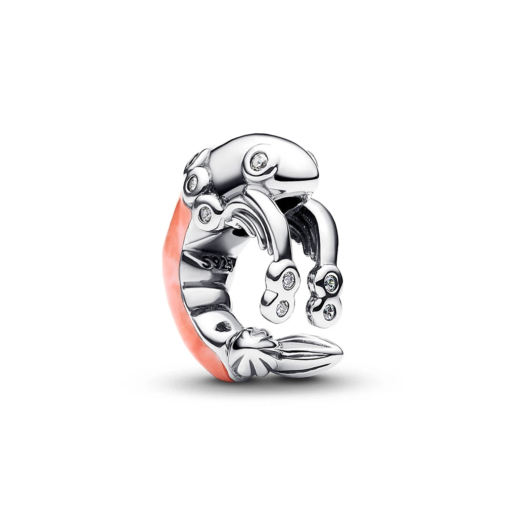Sterling Silver Hot Sale  Ocean World Series Sea Turtle Starfish Little Crab Octopus Fashion Bead Fit Lady Bracelet DIY Jewelry