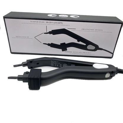 Black Heat Hair Connector KIT 220 degree L-601 Temperature Controllable Heat Iron fast hot iron