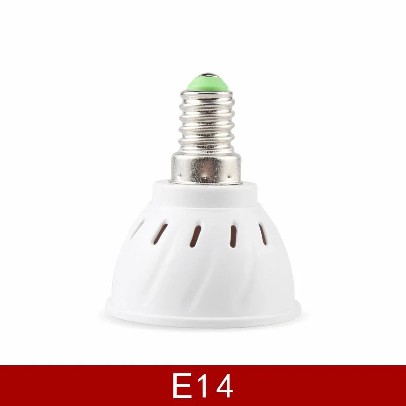 MR16 GU10 E27 E14 LED Spotlight Bulb 220V Lampadas LED Lamp 48 60 80 LED 2835 SMD Lampara Spot Light Cold/Warm White
