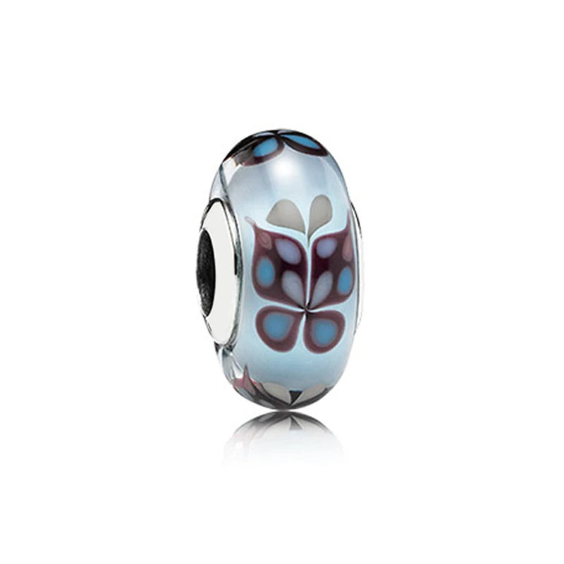 Hot New Color Murano Glass Series Charm Beads Fit Original European Silver Bracelet Necklace DIY Women Fashion Jewelry Gift 2026