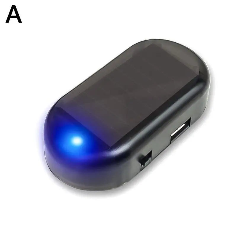 1/2/3/5X Car Fake Security Light Solar Powered Simulated Dummy Alarm Wireless Warning Anti-Theft Caution Lamp LED Flashing Light