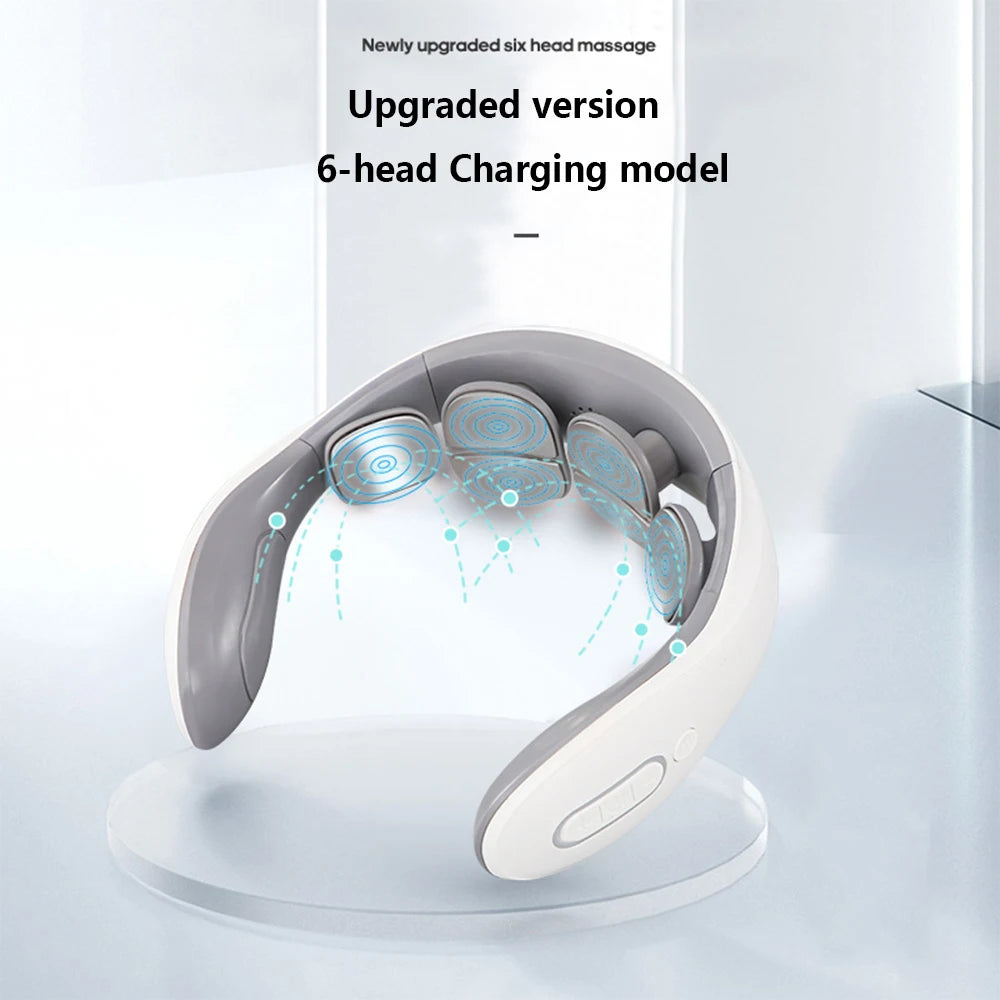 Portable Smart Neck Massager USB Charging for Cervical Pain Relief for Neck PainElectric Deep Tissue Massager for Neck