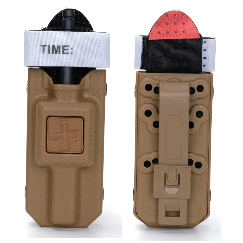 Tourniquet CAT Storage Box Bag MOLLE Medical Package Outdoor Emergency Tourniquets for Blood
