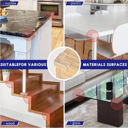Table Corner Protectors for Baby, Furniture Corner Guards, Children Anti Collision Edge Guards, Baby Safety Table Edge Covers