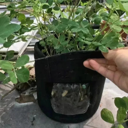 3Styles Felt, plant grow bags, nonwoven fabric garden potato pot, greenhouse vegetable growing bags, moisturizing vertical tools