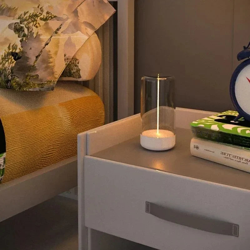 Portable quantum wire ambient magnetic light, Type-C charging, eye protection function, bedroom, study, camping, Christmas gift