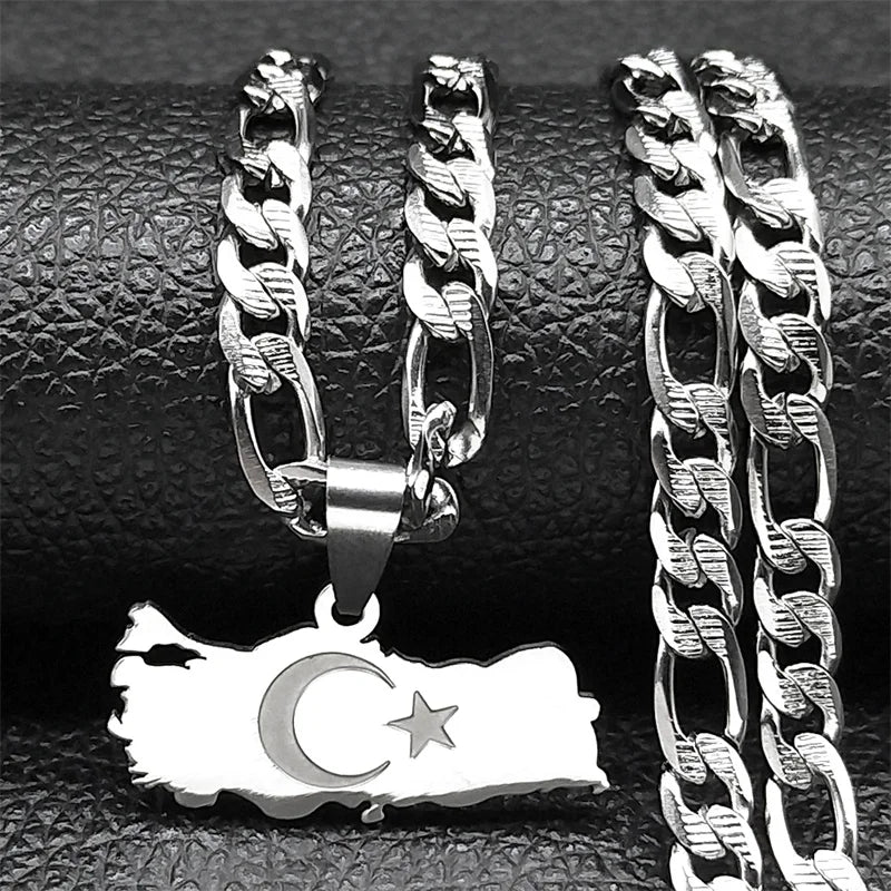 Hebrew Letter Hai Chai Symbol Pendant Necklace For Women Men Stainless Steel Jewish Life Symbol Necklace Religion Amulet Jewelry