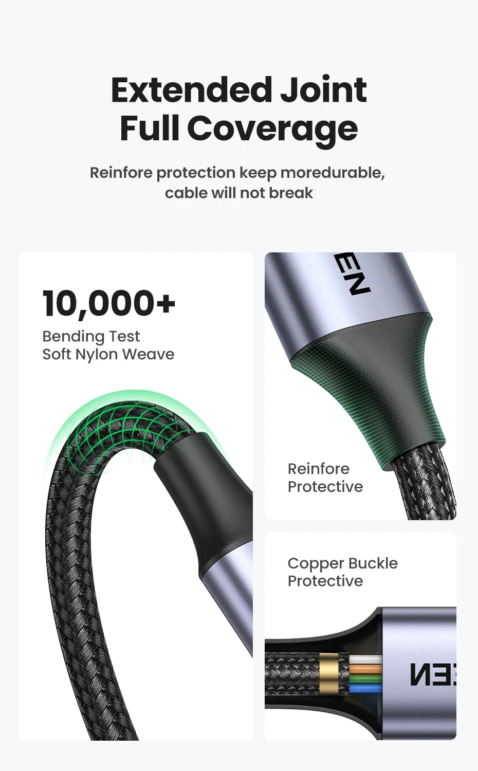 USB C to Micro B 3.0 Cable, 5Gbps 3A, Fast Data Sync Cord For Macbook Hard Drive Disk HDD, SSD Case USB Type C Micro B Cable ,UGREEN