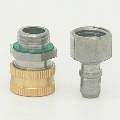1Pcs Copper Quick Connector For Agricultural Dosing Plunger Pump High Pressure Hose Dispenser Connector Accessories