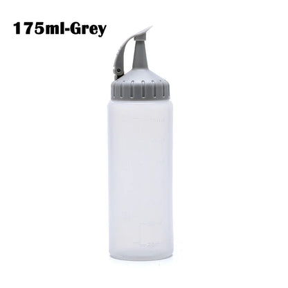 175ML/350ML Large Squeeze Bottle Condiment Bottles with Nozzles Ketchup BBQ Sauces Oil Bottle Dispenser Squeeze Sauce Bottles