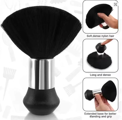 Professional Barber Kit Hairdresser Tool Set - Neck Duster, Water Spray Bottle, Cleaning Brush for Hair Styling Salon & Home Use