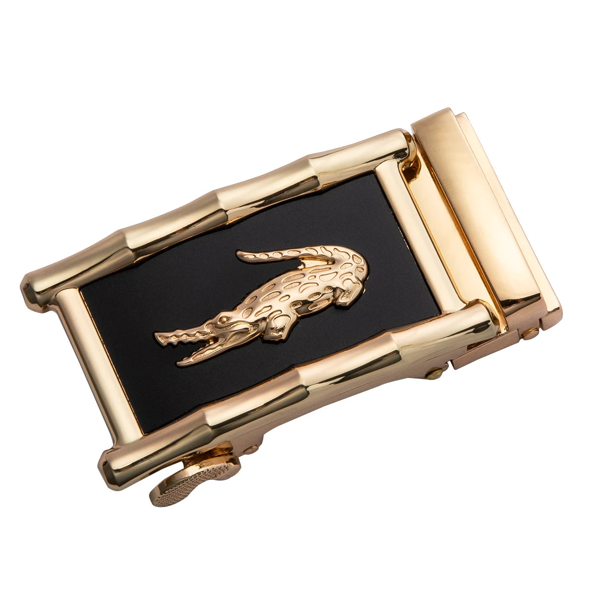 60 Kinds Metal Mens Relacement Belt Buckles Button Sliding Buckle Without Belt Black Gold Blue for 3.5 cm Ratchet Belts ONLY