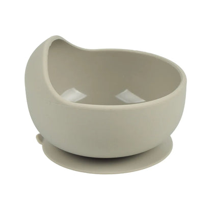 28Colors Baby Silicone Suction Bowls for Kids Waterproof Baby Feeding Tableware Spoon Children Dishes Kitchenware Infant Plates
