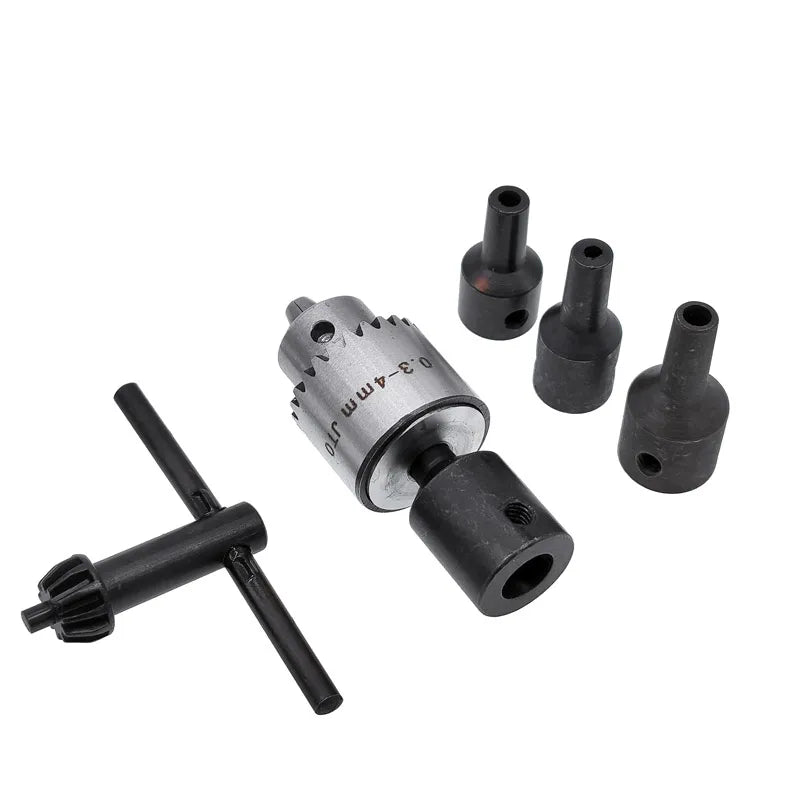 1PCS JT0 B10 B12 0.6-6mm 0.3-4mm 1.5-10mm Drill Chuck Adaptor Connecting Rod Shaft Sleeve Steel Copper Coupling 4/5/6/8/10/12mm