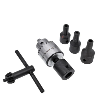 1PCS JT0 B10 B12 0.6-6mm 0.3-4mm 1.5-10mm Drill Chuck Adaptor Connecting Rod Shaft Sleeve Steel Copper Coupling 4/5/6/8/10/12mm