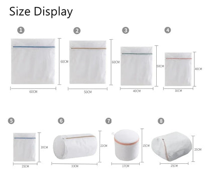 Fine Net Laundry Bag, Clothing Care Washing Machines Dirty Laundry Basket, Travel Shoes Mesh Bags, Woman Bra Clothes Organizer