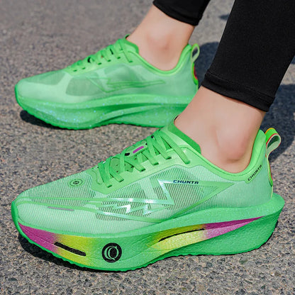 Men's Fashionable Casual and Comfortable Sports Running Shoes, Breathable Fabric Upper, Non-Slip and Wear-Resistant Cushioning Soles, Round-Toe Lace-Up Casual Running Shoes, Suitable for All Seasons