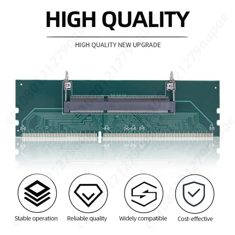 Laptop To Desktop SO-DIMM To PC DIMM Card DDR3 DDR4 DDR5 Memory Adapter Memory Stick