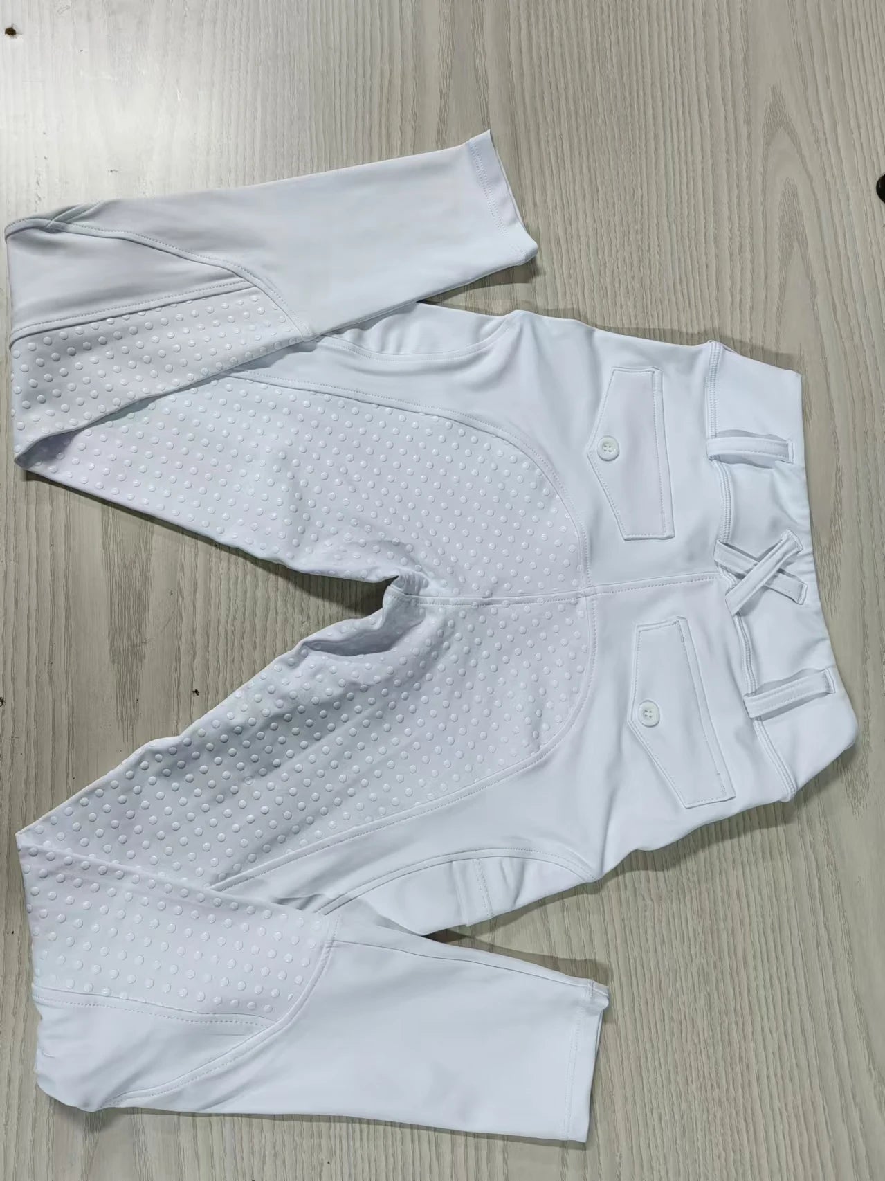 Pantalones profesionales de equitación de silicona antideslizantes de secado rápido y ajustados para exámenes ecuestres