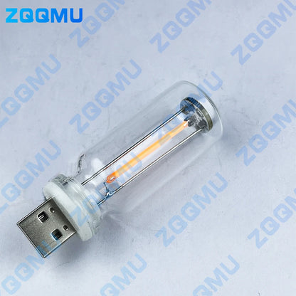 USB Touch Control LED Night Light Atmosphere Light, Edison Bulb Incandescent Lamp, LED Filament Light Bulb Bedroom Decoration