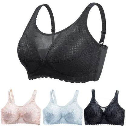 Front Button Maternity Nursing Bra Adjustable Gathered Underwear Comfortable Breastfeeding Bra for Feeding Pregnant Women Clothes