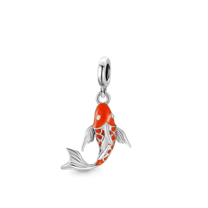 925 Plata Tortuga marina cangrejo Pulpo Dijes Delfín estrella de mar Colgante Ajuste Pulsera Original Mujer DIY Accesorios Joyería Regalo